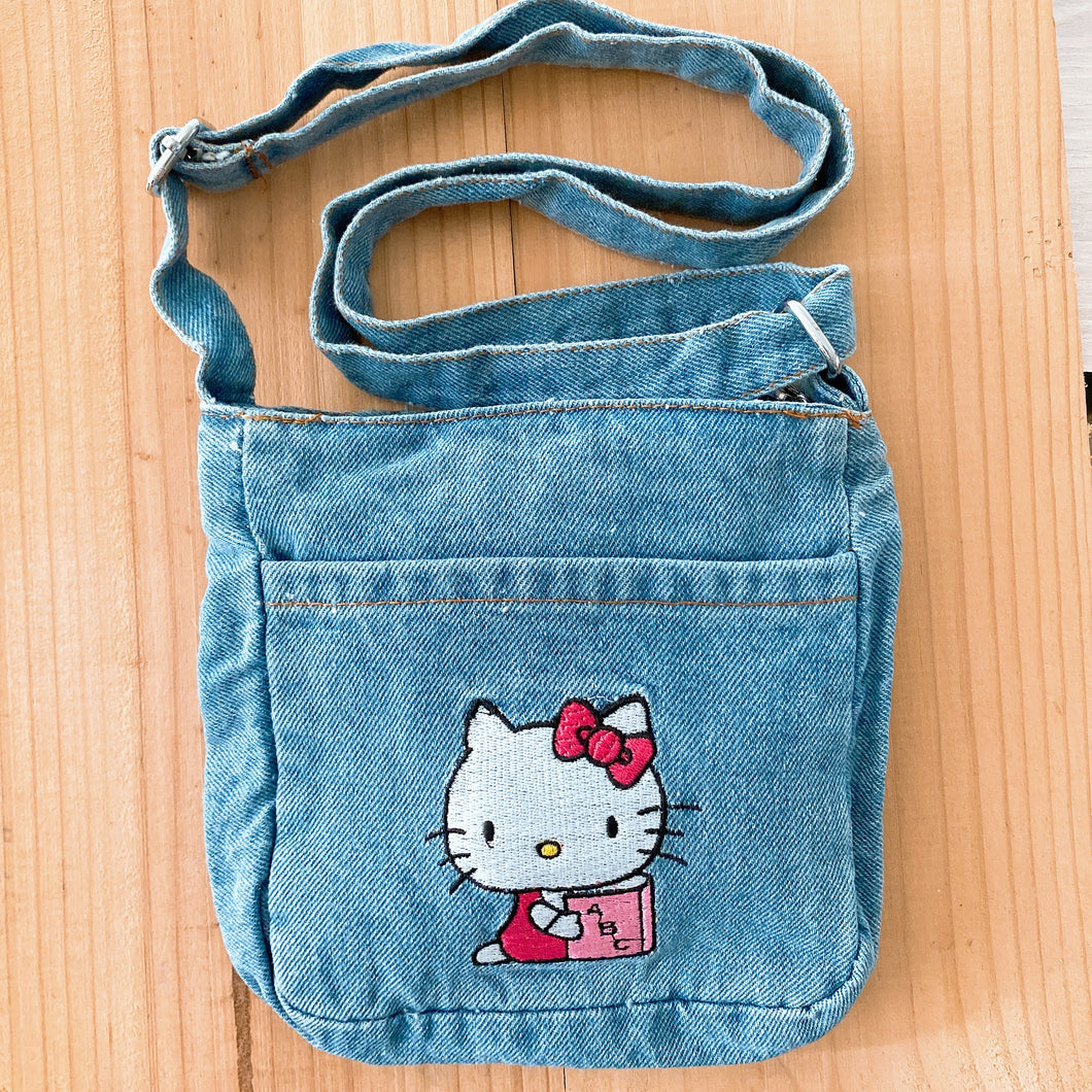 D50009-Denim Sling Bag$15(Light Colour)