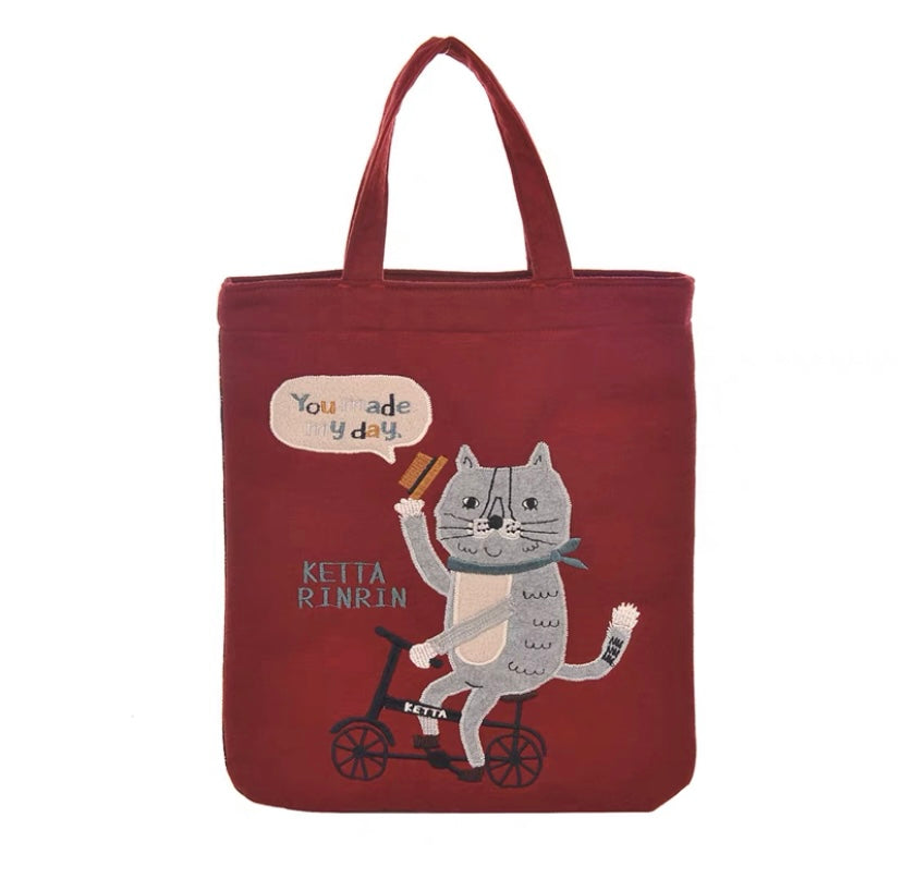 B100578-Cat IPad Bag