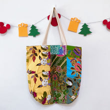 Load image into Gallery viewer, TB008-Batik Patchwork Tote Bag
