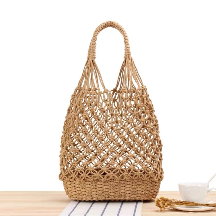 B21048-Straw Bag 草編包