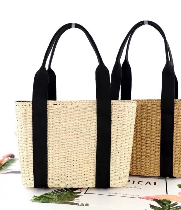 B21055-Straw Bag 草編包