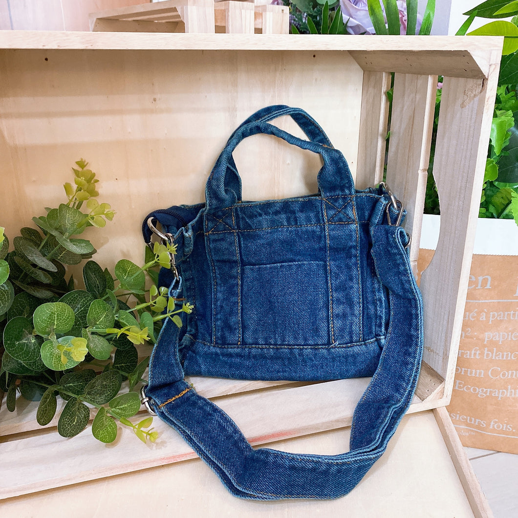 D40004-Denim Lunch Bag 牛仔午歺包$18