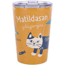 Load image into Gallery viewer, W0013-Cat water bottle 400ml
