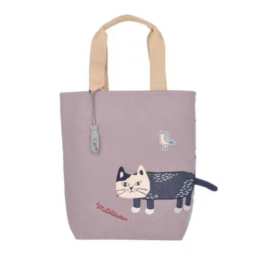 B100652-Cat Tote Bag